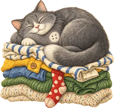 Kater Knopf sitzt auf dem Rand und schaut zu