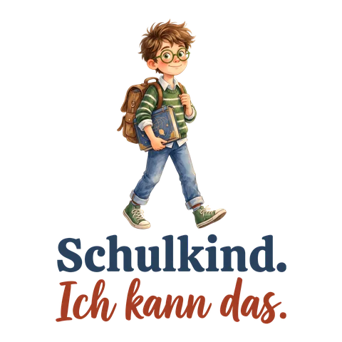 Motiv „Schulkind. Ich kann das.“