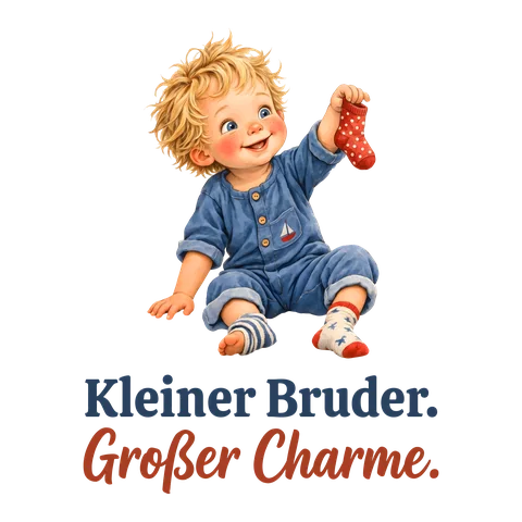 Motiv „Kleiner Bruder. Großer Charme.“